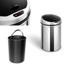 Automaatne prügikast liikumisanduriga 30 cm ulatuses 30 L