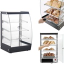 Neutraalne iseteenindusvitriin toidu esitlemiseks ja serveerimiseks LED 415mm laiune
