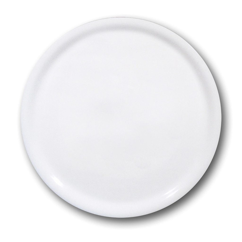 Vastupidav Speciale valge portselanist pitsaplaat 330mm - 6tk komplekt.