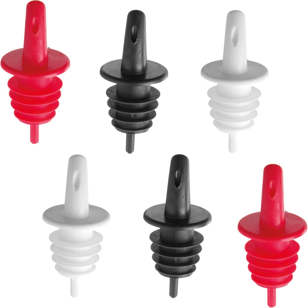 Viinapudeli kraanikaussi 3 värvi KIT 6tk.