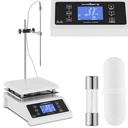 Laboratooriumi magnetiline segisti + statiiv koos käepidemega ajamiga 350deg;C 2000 rpm
