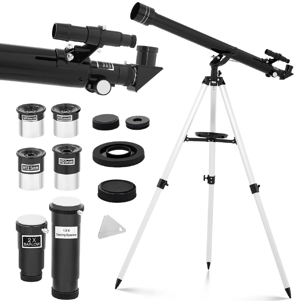 Astronoomiline refraktorteleskoop 900 mm f/15 dia 60 mm