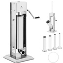 Manual vertical sausage filling machine 7 l + 4 funnels