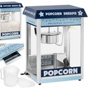 Retro TEFLON 1600 Watt 5-6 kg/h popcorn roasting machine - blue