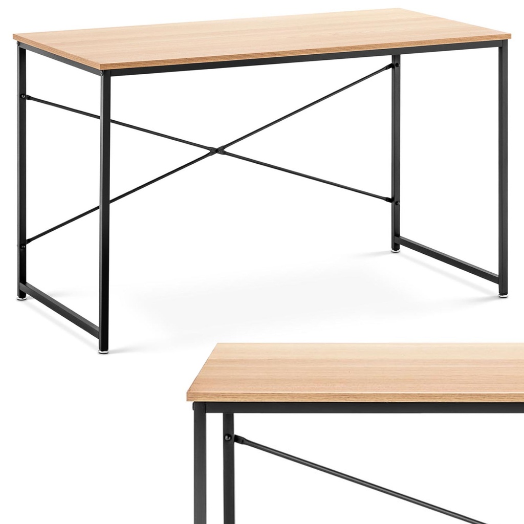 Rustikaalne tööstuslik loft arvutilaua kodukontorisse 120x60 cm