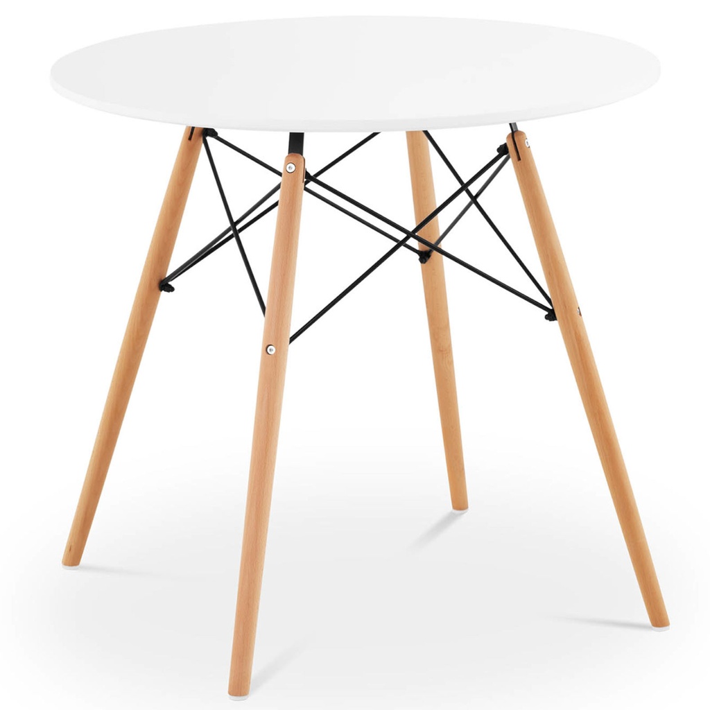 Table Scandinavian table for the living room office modern round table ¶ 80 cm H 74 cm.