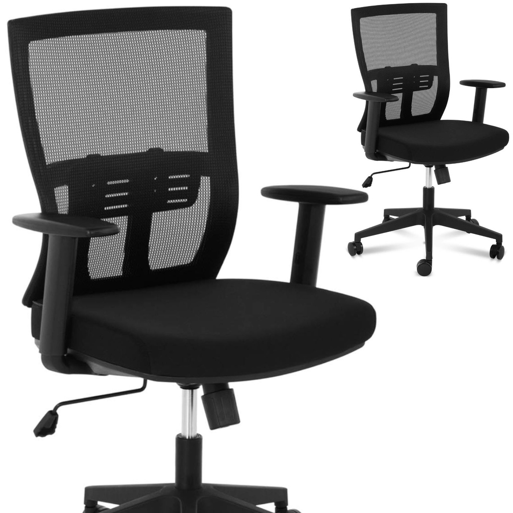 Ergonoomiline kontoritool võrkkattega seljatoega ja nimmepiirkonna toega max. 150 kg