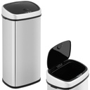 Rectangular automatic non-contact waste garbage can with motion sensor 30 cm 68 l