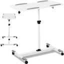 Sülearvuti statiiv kallutatav reguleeritav 2 tops 43 x 91 cm 700 - 1100 mm