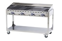 Green Fire" 4 burner 22kW mobile gas grill - Hendi 149614