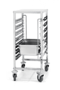 Transpordikäru 7 x GN 1/1 konteineri jaoks koos töölauaga - Hendi 810668