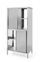 Pass-through cabinet with sliding doors 800x500x1800 - Hendi 811634