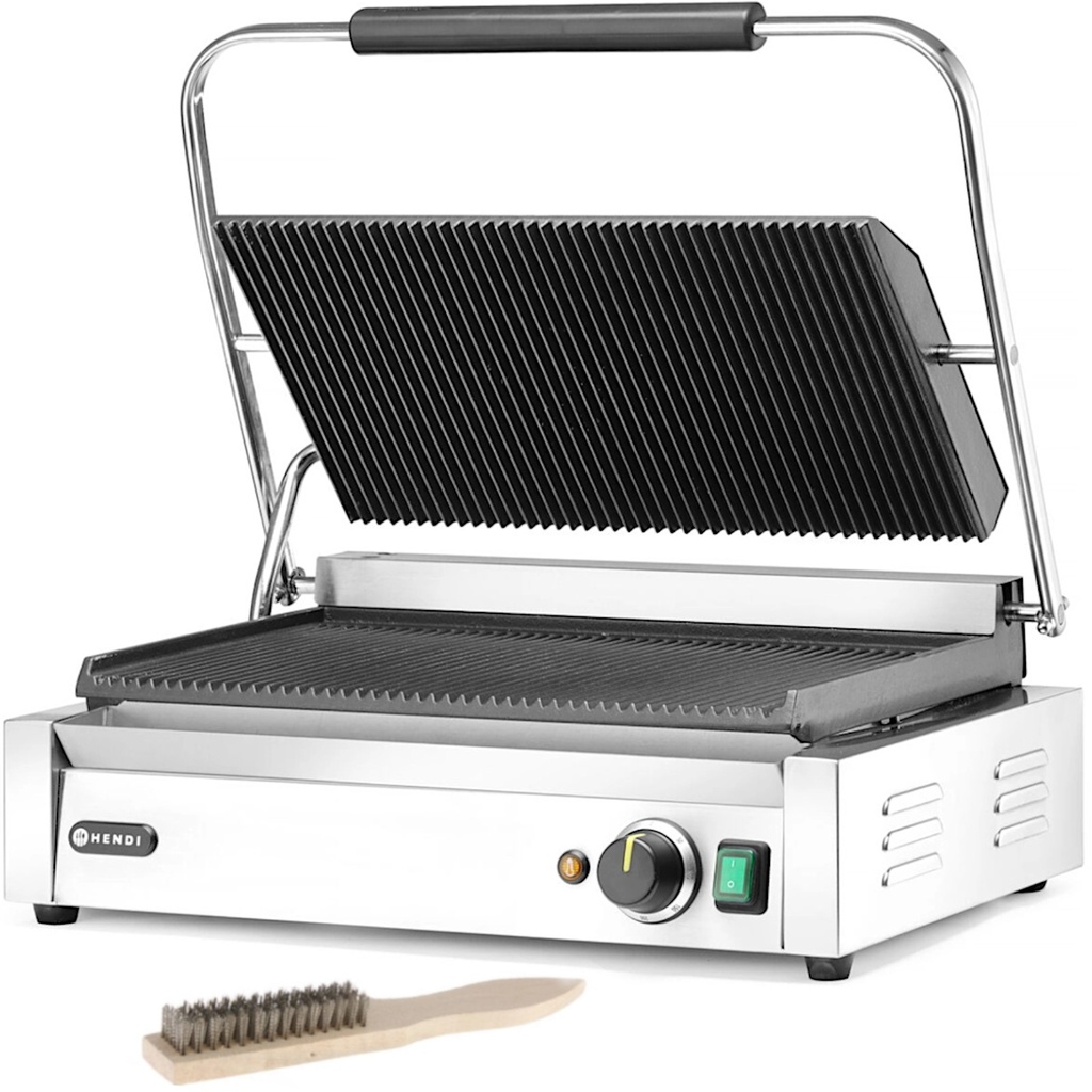 XL Pianini elektriline kontaktgrill 548 x 415 mm 2700 W - Hendi 263624