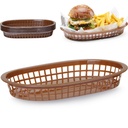 Bread basket oval brown 6 pcs. - Hendi 426296