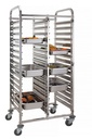 Double container transport cart 30 x GN 1/1 - Hendi 810576