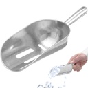 Bar scoop with holes aluminum 0.35 l