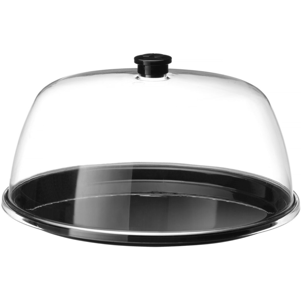 Round buffet display tray with lid 300 mm dia - Hendi 203569