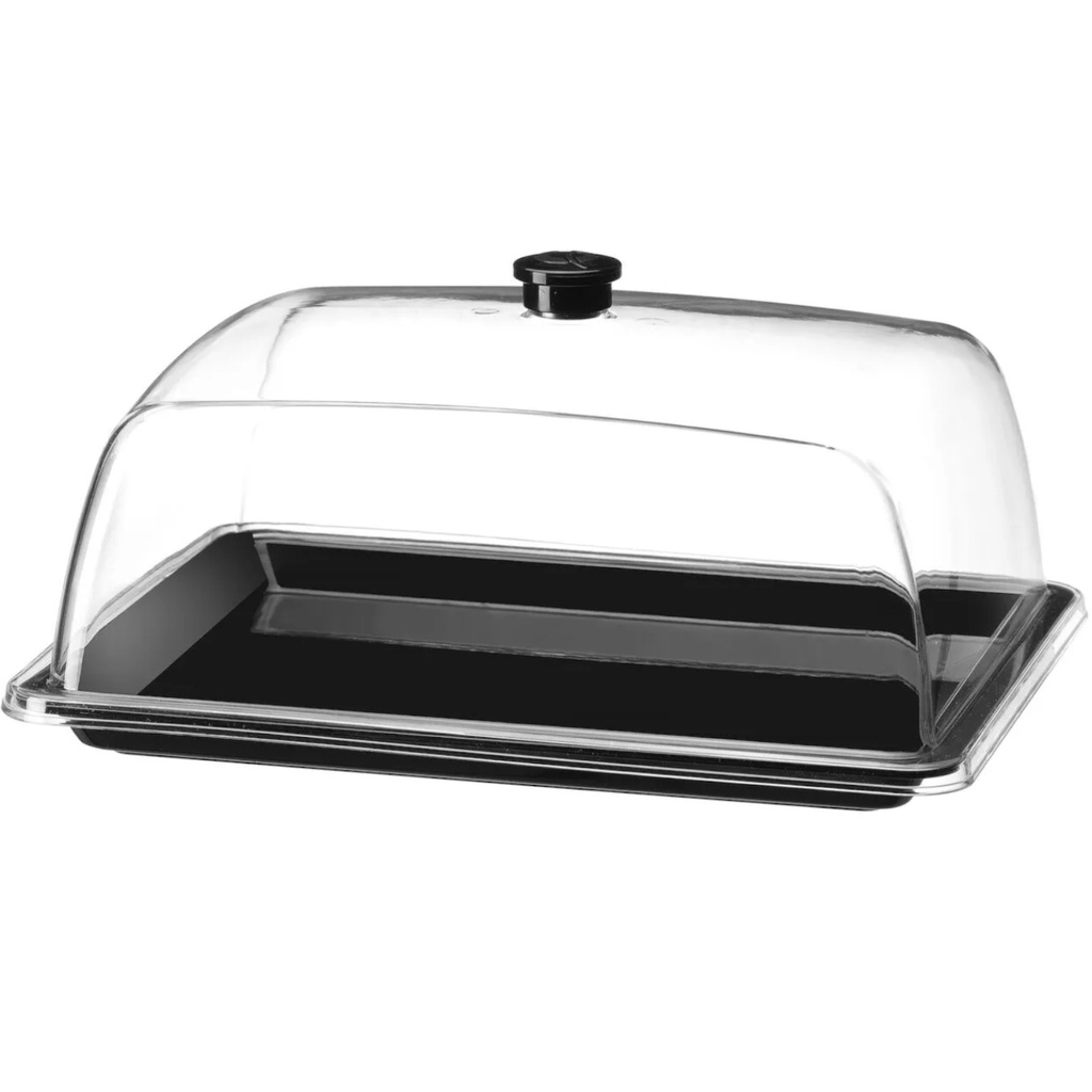 Rectangular buffet display tray with GN 1/2 lid - Hendi 203583