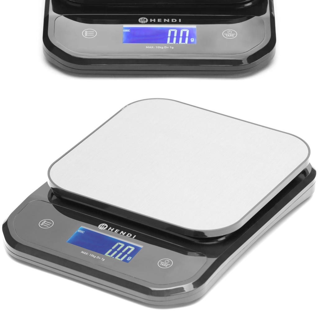 Electronic kitchen scale 10,000 g / 1 g - Hendi 580028