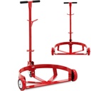 Cart for transporting drums 75.2 cm in diameter up to 450 kg
