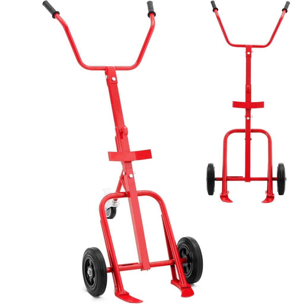 Cart for transporting 208 l drums up to 200 kg