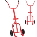 Cart for transporting 208 l drums up to 200 kg