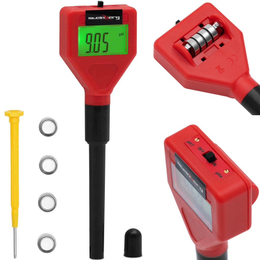 Happemõõtja pH tester LCD-anduriga 0-14 pH