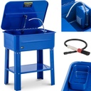 Workshop washer for automotive parts tools with brush 75 l 12 l/min