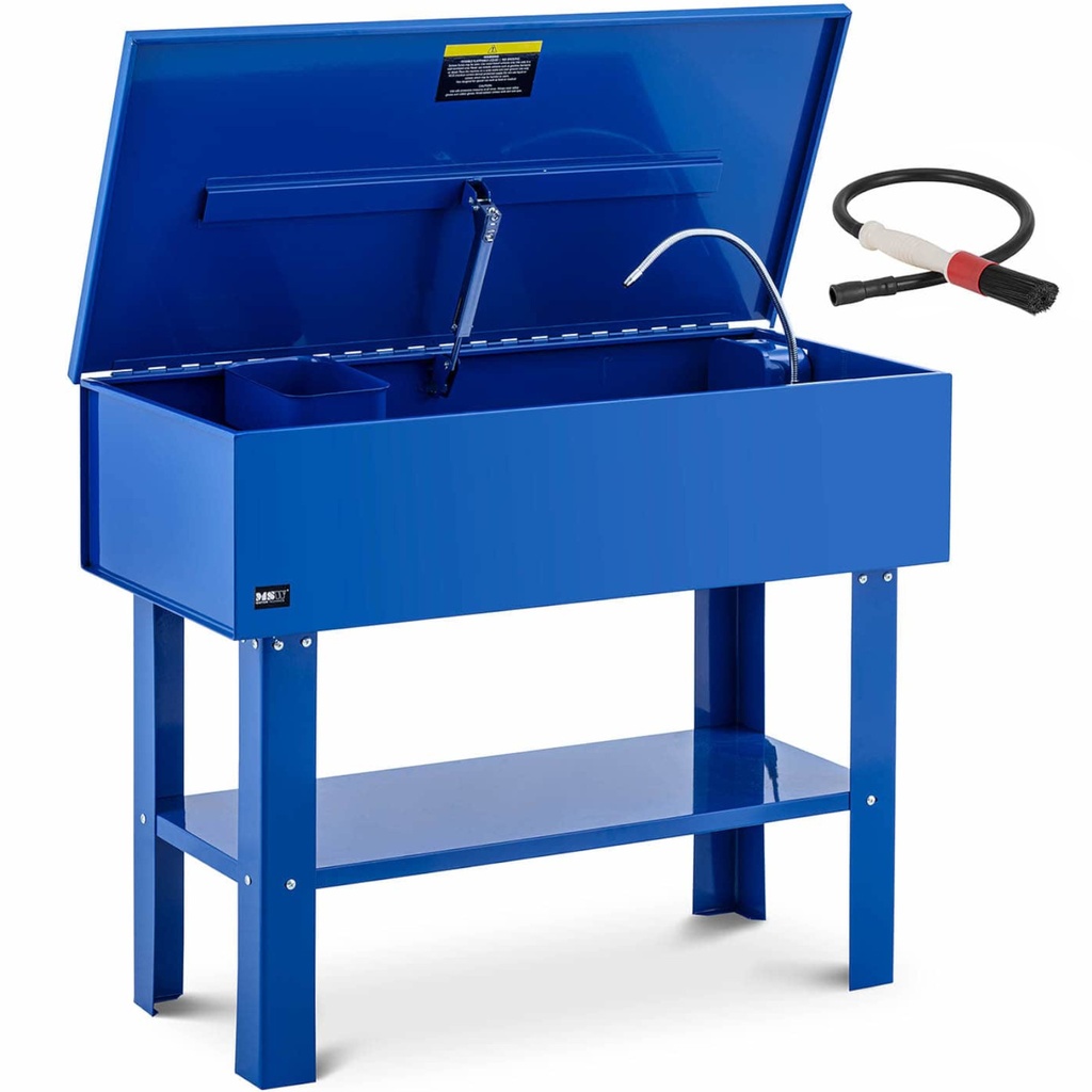 Workshop washer for automotive parts tools with brush 150 l 3.6 l/min