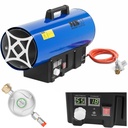LED construction gas blower heater up to 310 m2 30000 W.
