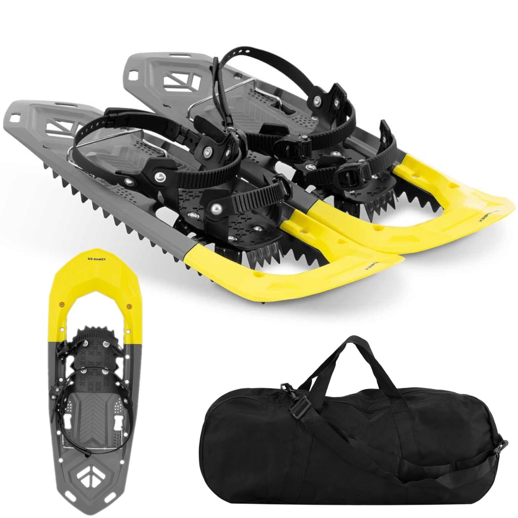 Snowshoes with crampons adjustable 27-37 cm up to 90 kg
