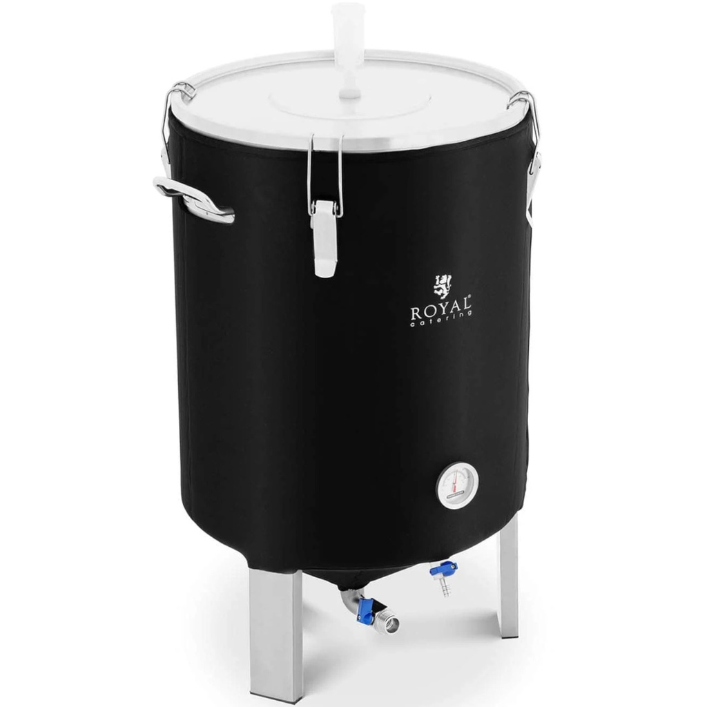 Container fermentation boiler fermenter for beer wine with insulation 0-40C 60 l