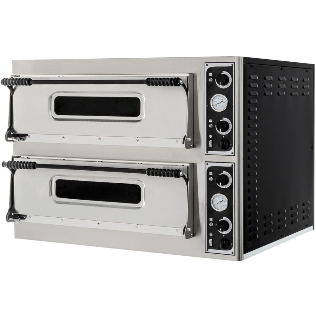 Basic XXL 66 12 pizzas 18000 W double pizza oven - Hendi 226995