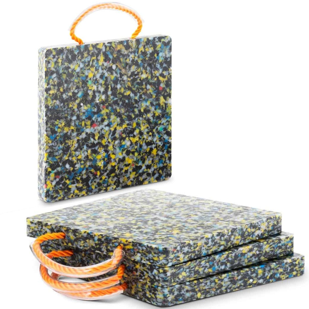 Nelinurkne stabiliseerimisplaat kraanajalgadele 30 x 30 cm kuni 7000 kg 4 tk komplekt.
