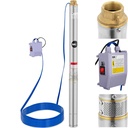 Sügavkaevupump STAL 750 W 3800 l/h kuni 60 m sügavusele