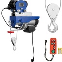 Electric winch with rope gantry 1350 W 12 m 400 kg