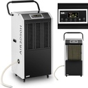 Dehumidifier industrial moisture absorber with handle 1300 W 1129 m3/h up to 100 m2