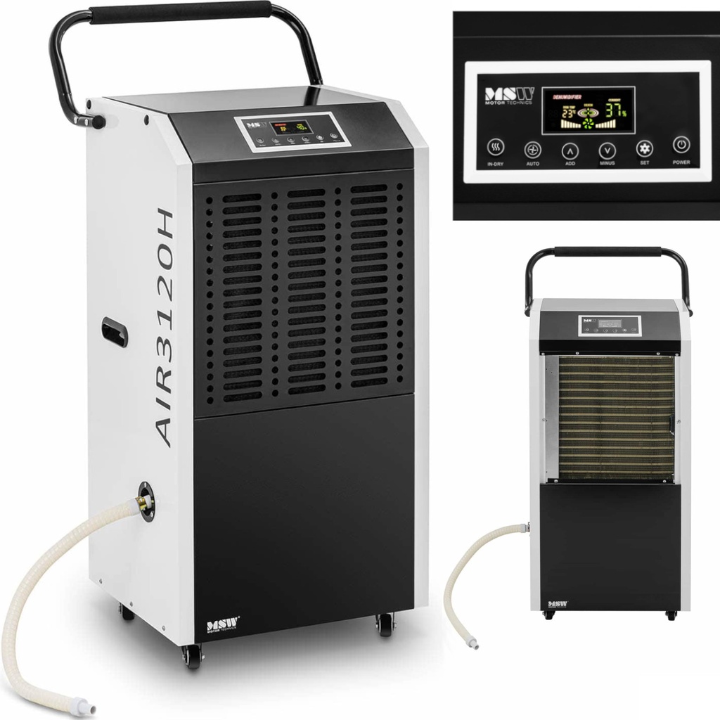 Dehumidifier industrial construction moisture absorber 1800 W 1129 m3/h up to 170 m2