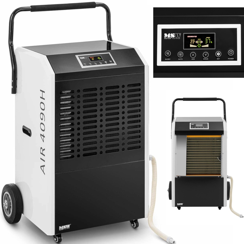 Dehumidifier industrial construction moisture absorber 1300 W 857 m3/h up to 100 m2