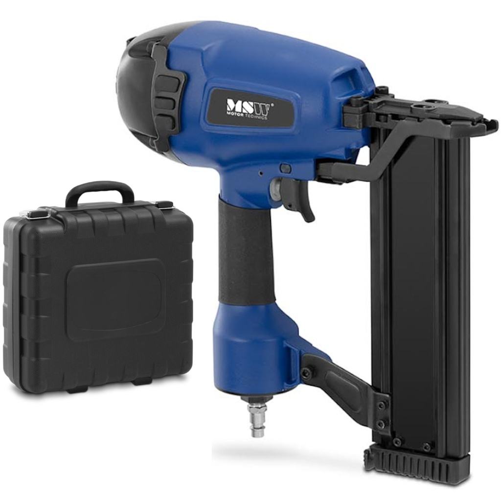Pneumatic nailer gun for 18 - 64 mm nails up to 80 pieces. - set