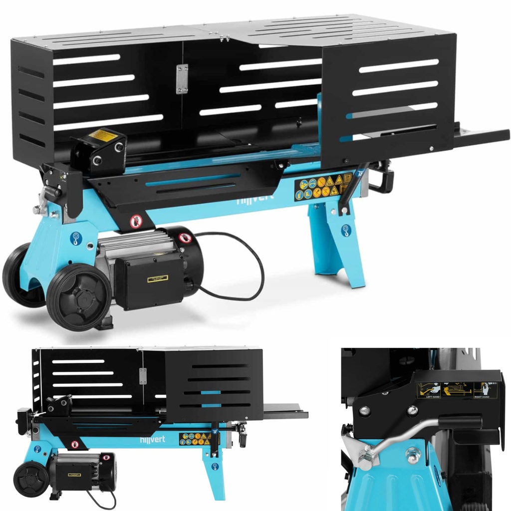 Wood chipper electric wood chipper diameter 25 cm 7 t 2300 W.