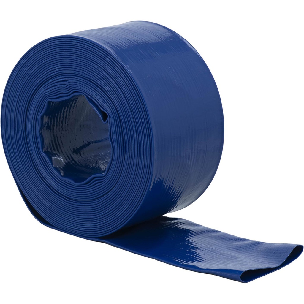 Garden water pump flat hose reinforced 4'' 100 mm 4-12 bar 20 m