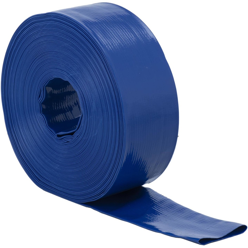 Garden water pump flat hose reinforced 4'' 100 mm 4-12 bar 50 m
