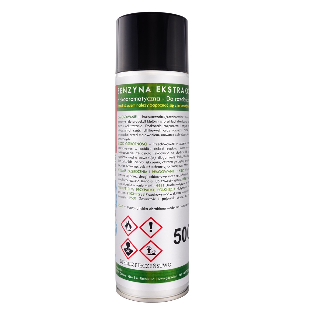 B-MAX pihustusvedeliku ekstraheerimine bensiin 500ML