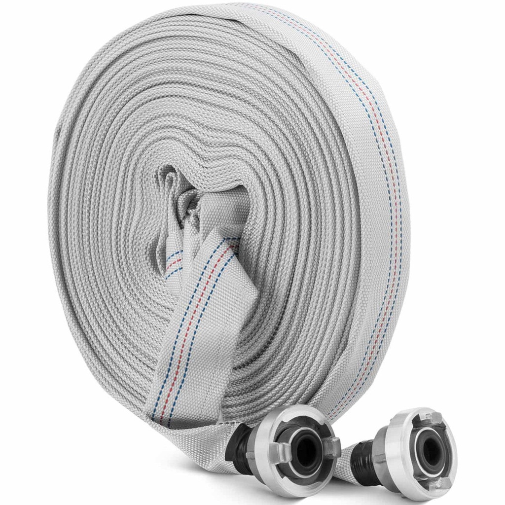 Tuletõrjuja lame-juhe veevoolik storz 1'' 25 mm 8-24 bar 30 m