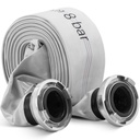 Tuletõrjuja lamevaht-veevoolik 3'' storz-liitmikuga 76 mm 8-24 bar 20 m