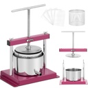 Fruit press wine juicer manual 3 l + 5 bags