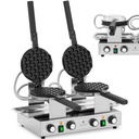 Topeltmull-vahvlimasin TEFLON 2 x 1400 Watt