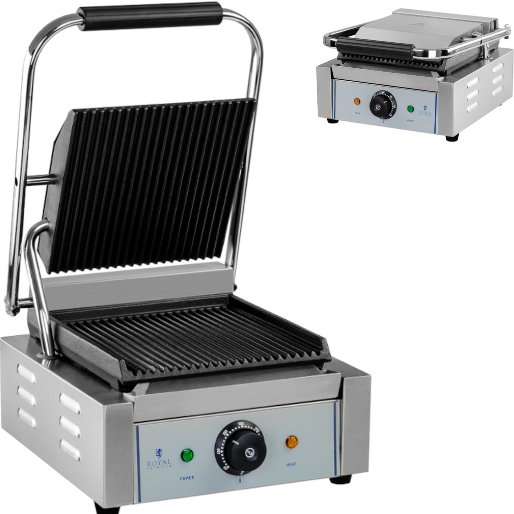 Royal Cateringi rihveldatud kontaktgrill
