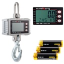 Riputatud konksu skaala kuni 1000kg / 0.5kg LCD ekraanil
